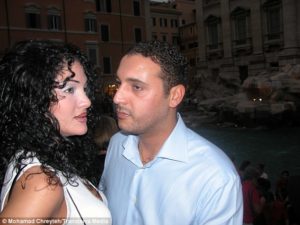 Hannibal Gaddafi and wife1