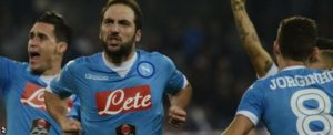 "HI-GUA-IN! HI-GUA-IN!" The in-form Argentine striker is enjoying a very successful season with Napoli