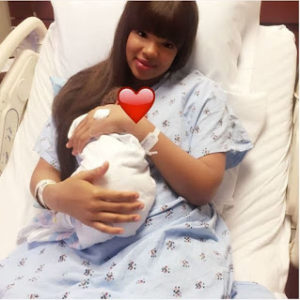 Binta and Wizkid's alleged new child